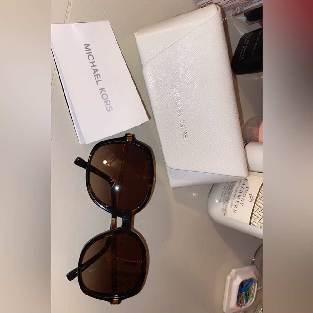 MK Adrianna II Sunglasses with case and booklet